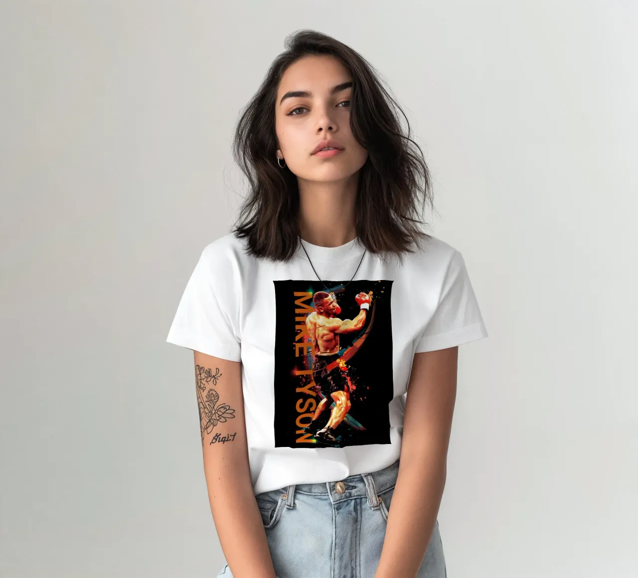 Mike Tyson boxing legend t-shirt da Lembayung art