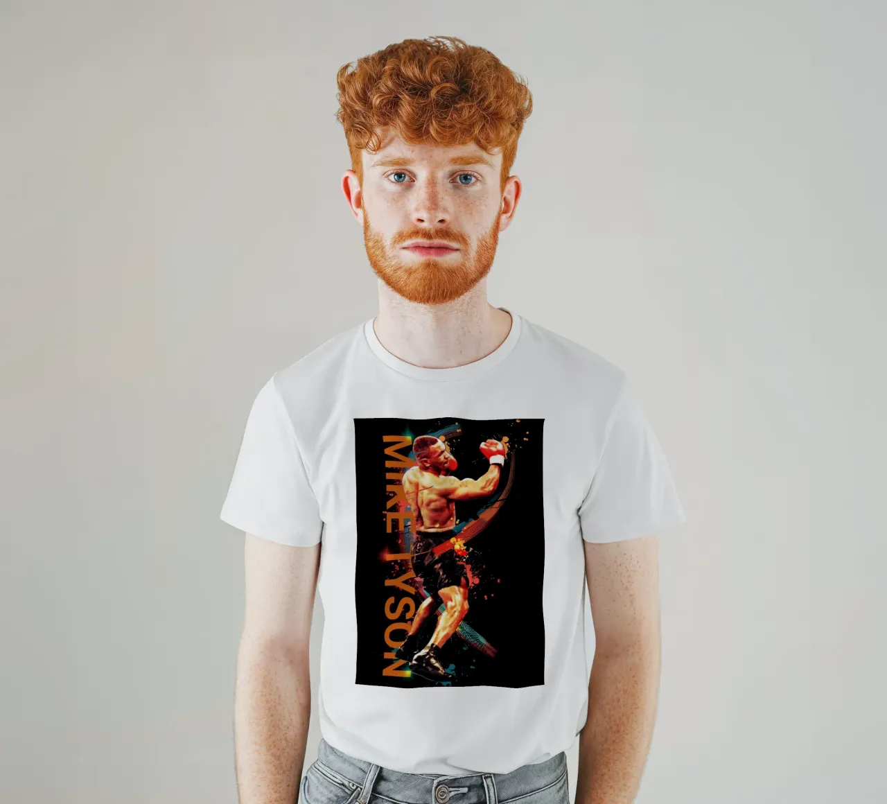 Mike Tyson boxing legend t-shirt da Lembayung art
