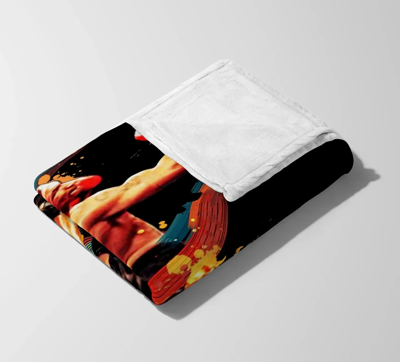 Mike Tyson boxing legend coperta in pile da Lembayung art