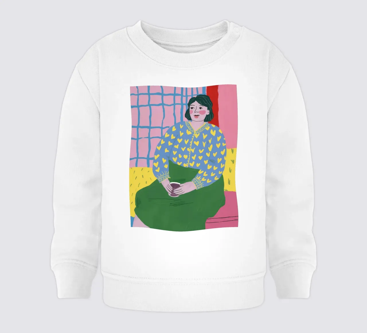 Pensive Patterned Poise sudadera de bebé de Monuments Fire