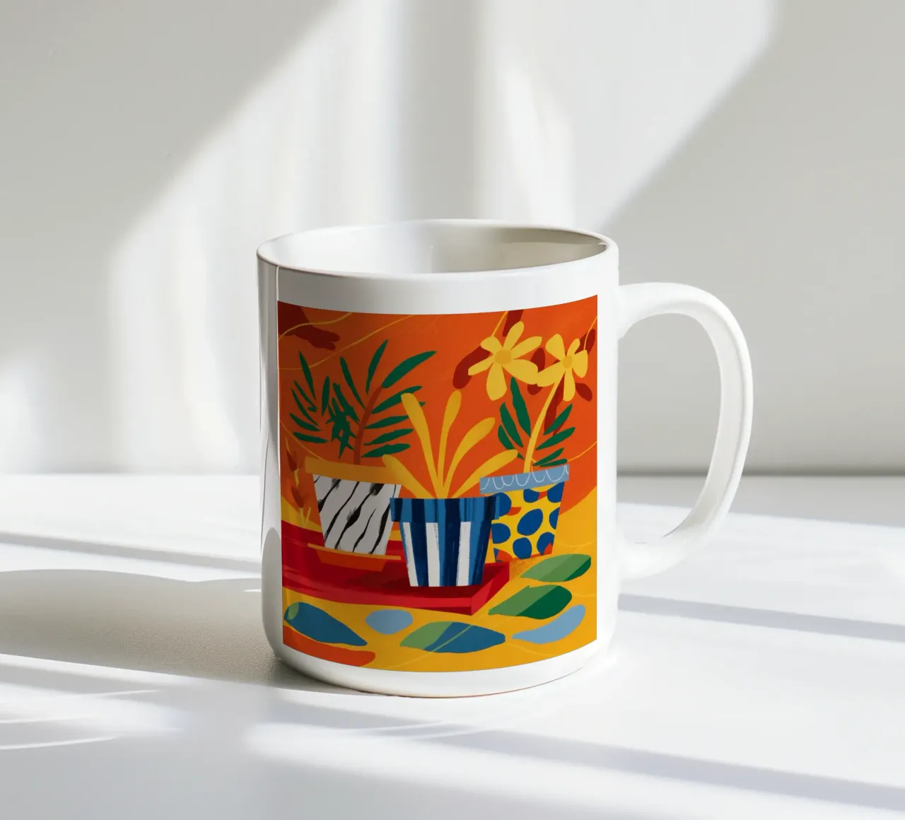 Vaso per piante di Boemia tazza in ceramica da Rain Balance
