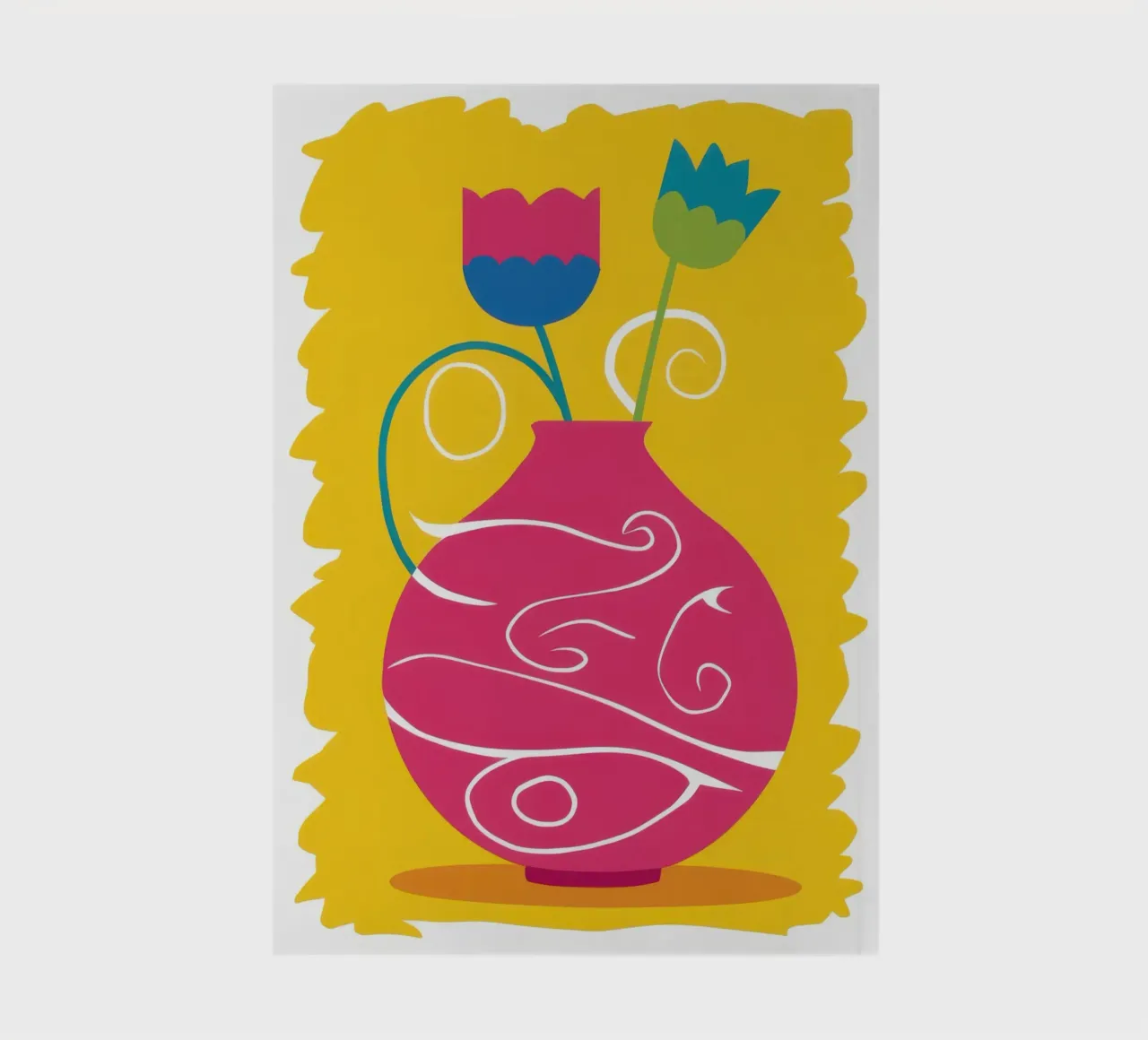 Psychedelic Tulip Joy notebook by Giant Foxs