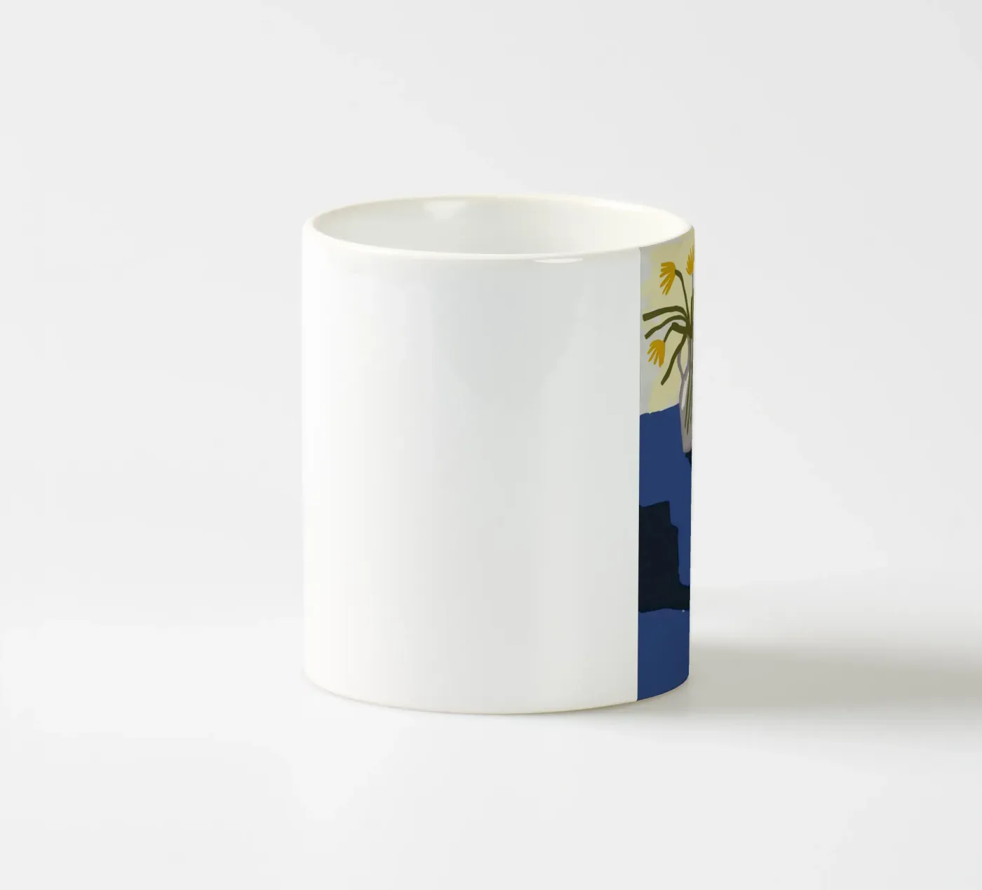 Sunlit Shadow Play ceramic mug by Giant Foxs
