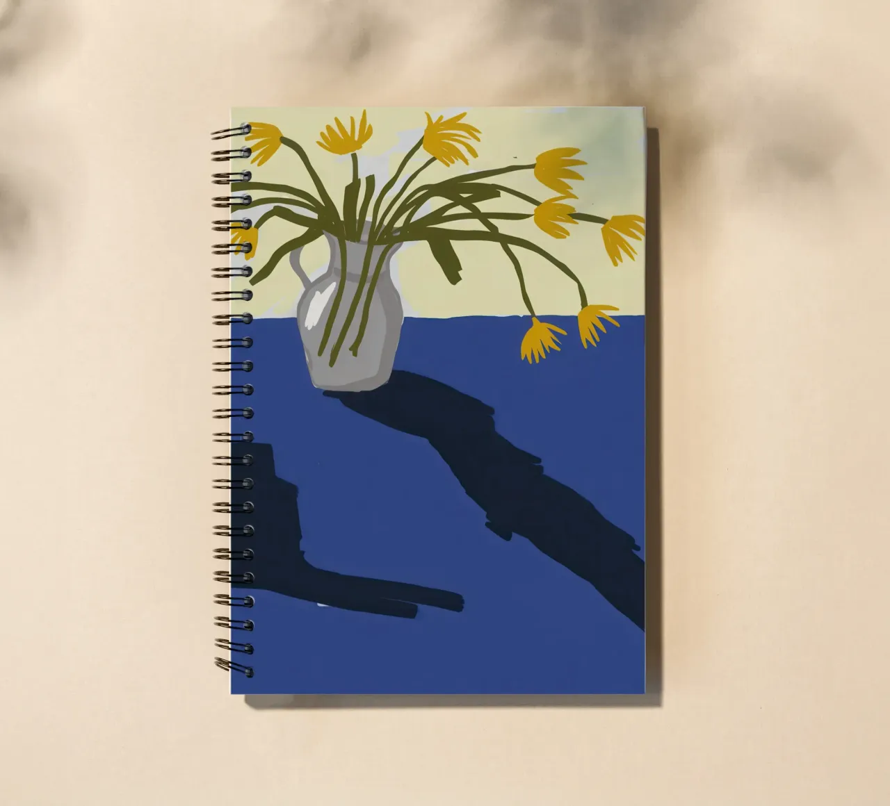 Sunlit Shadow Play spiral notebook by Giant Foxs
