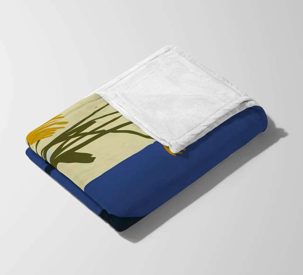 Gioco di ombre illuminate dal sole coperta in pile da Giant Foxs