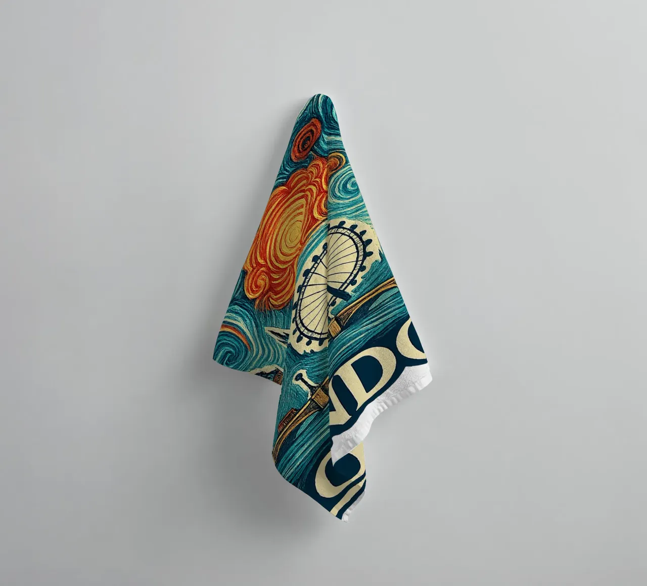 FREE LONDON asciugamano da bagno da Vintage Van Gogh