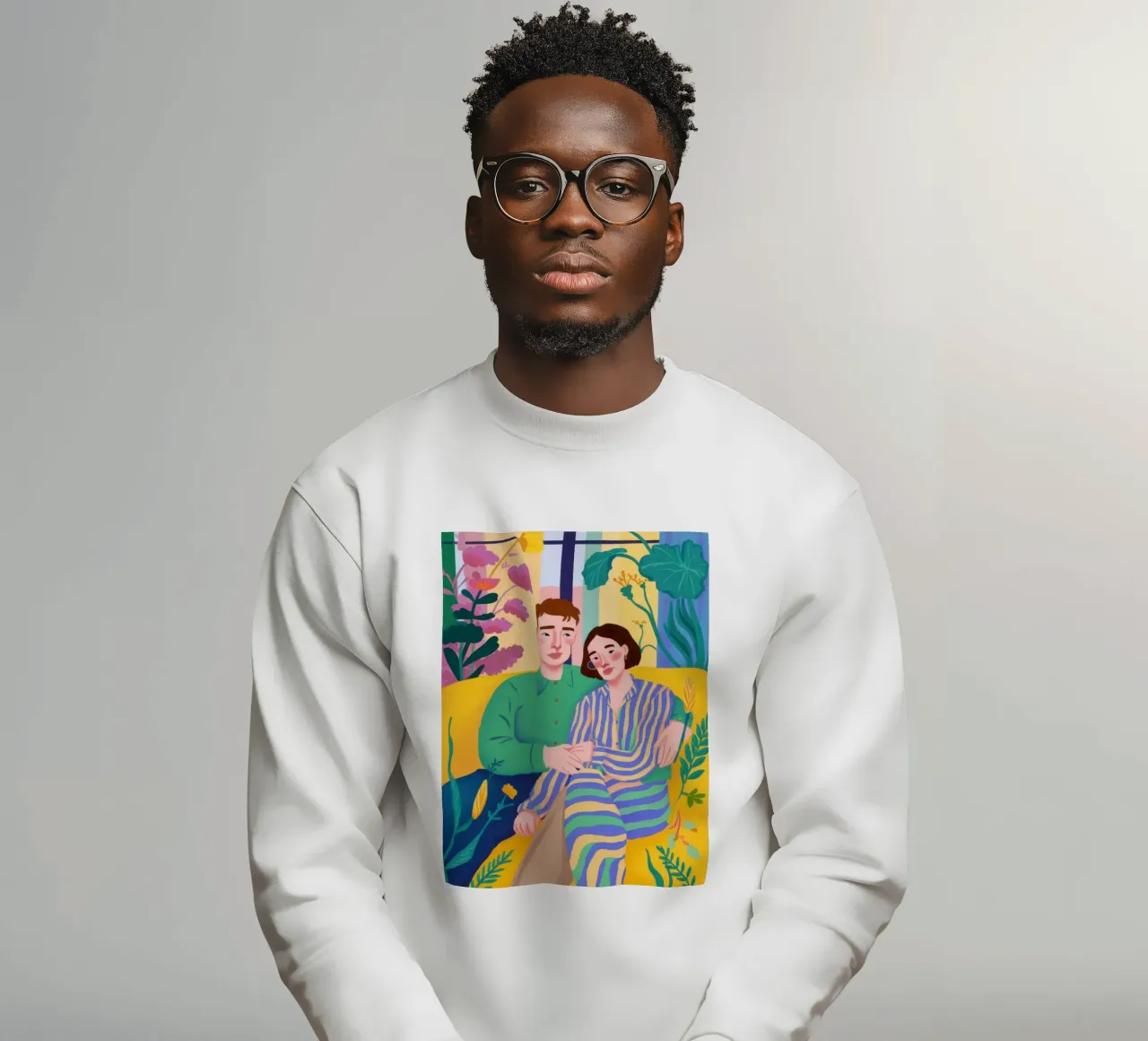 Coccole per il divano a righe felpa da Reds Jays