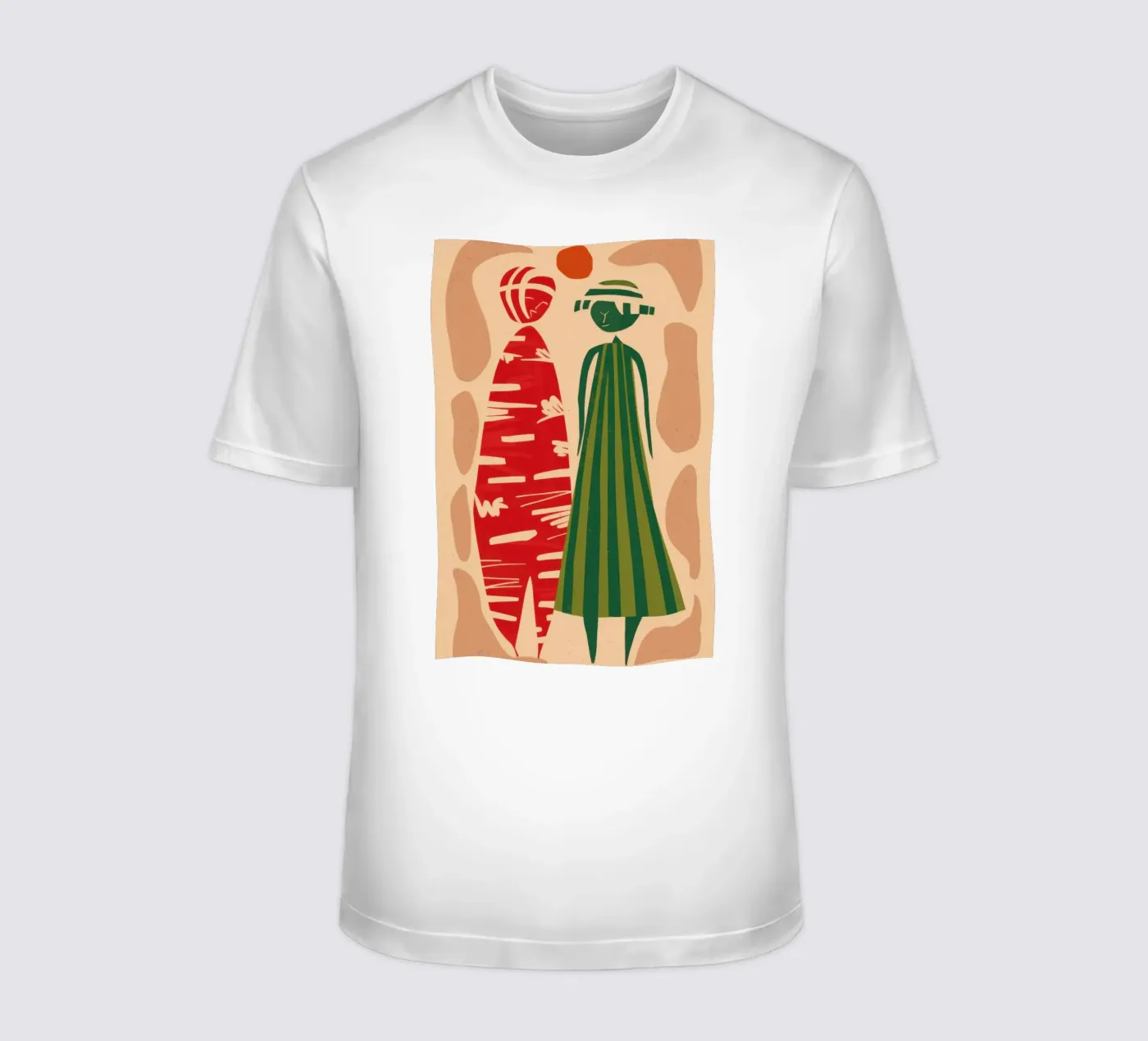 Abstract Patterned Pair t-shirt by Reds Jays