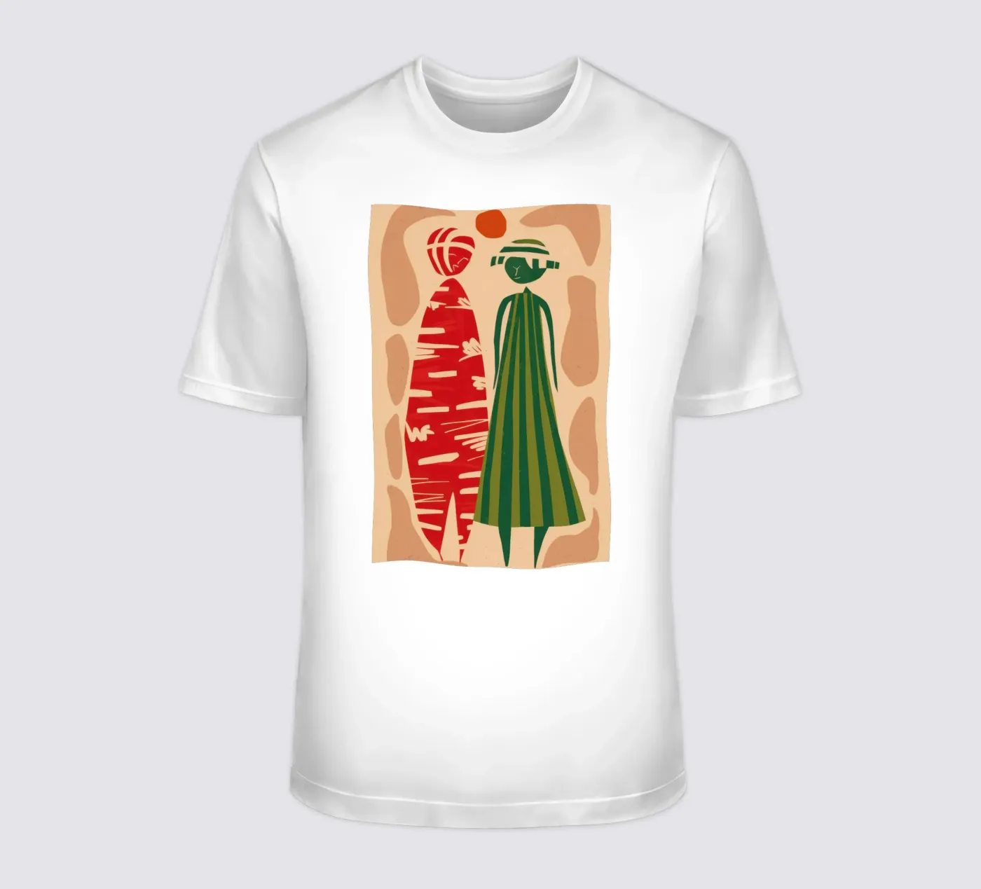 Abstract Patterned Pair t-shirt by Reds Jays