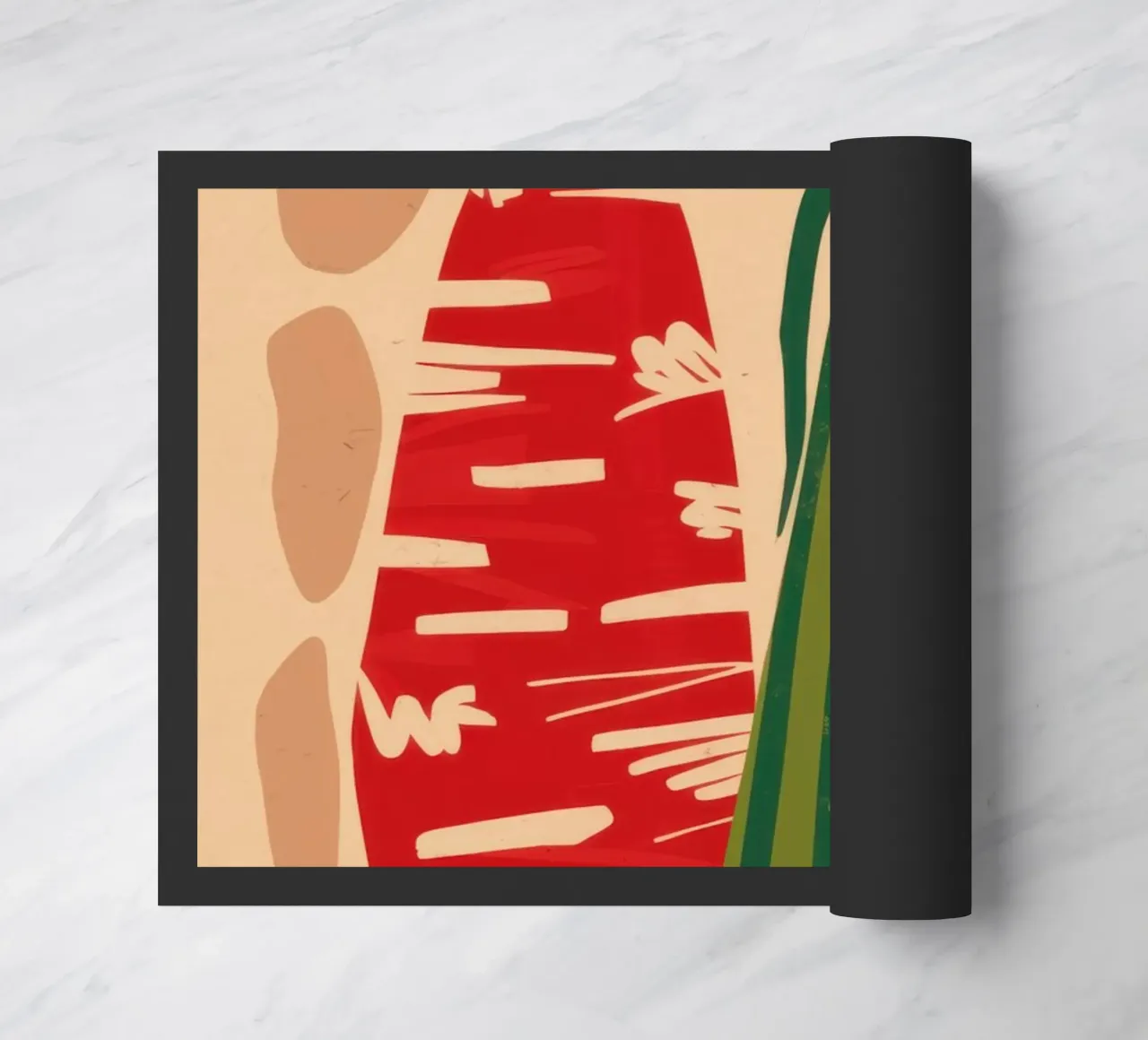 Abstract Patterned Pair doormat by Reds Jays