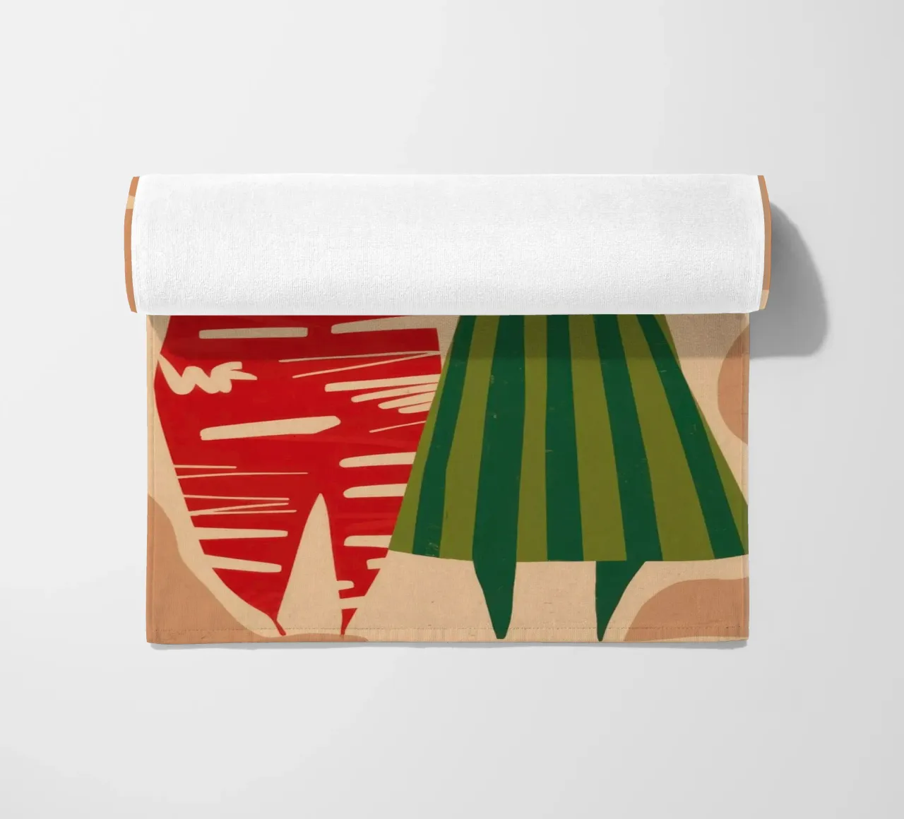 Abstrakt gemustertes Paar Strandtuch von Reds Jays