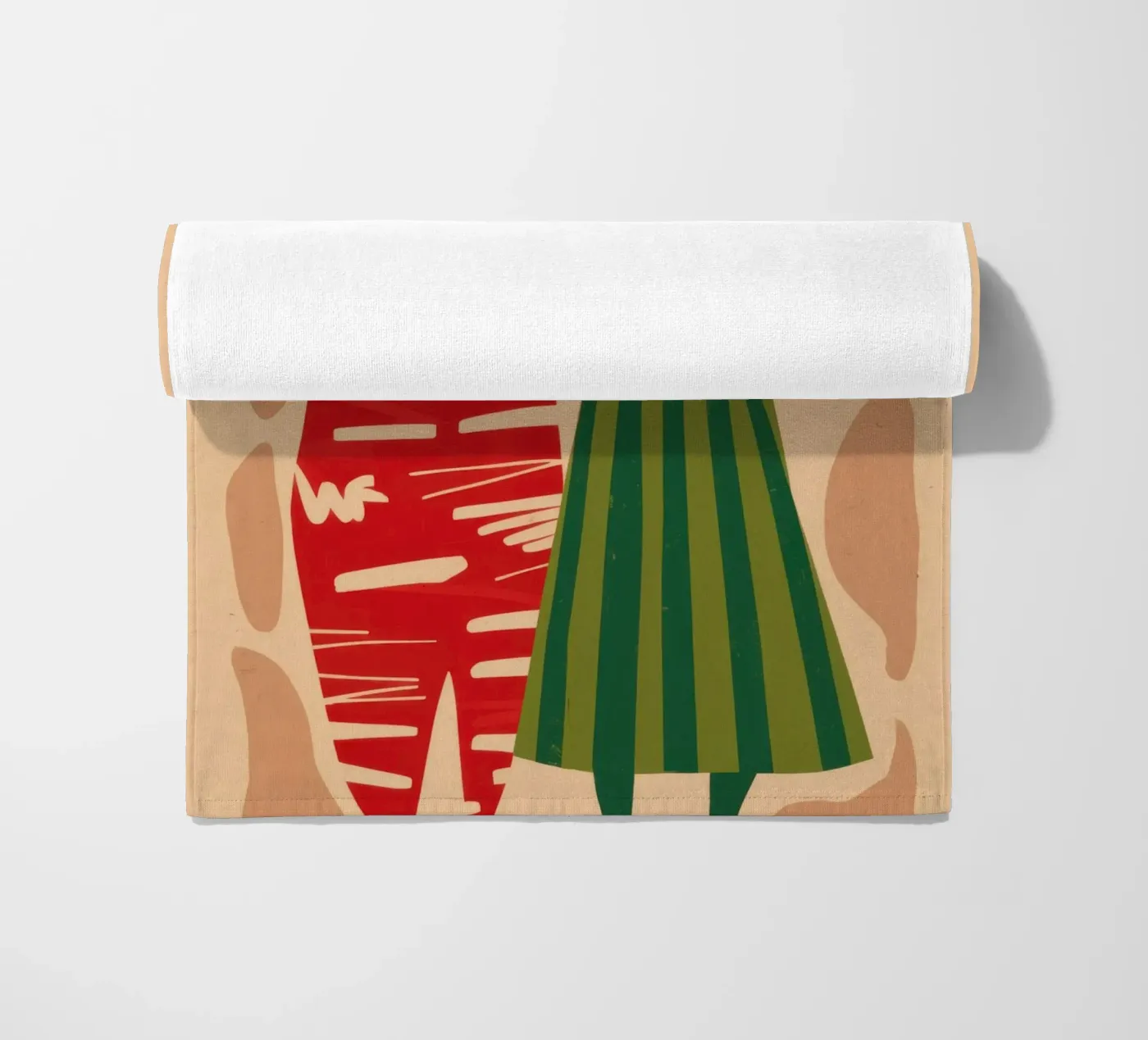 Coppia di modelli astratti telo mare da Reds Jays