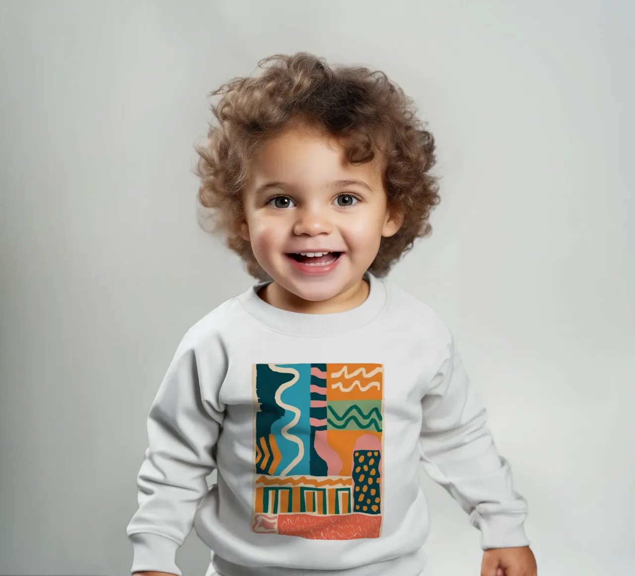 Cascata di forme ritmiche felpa neonato da Monuments Fire