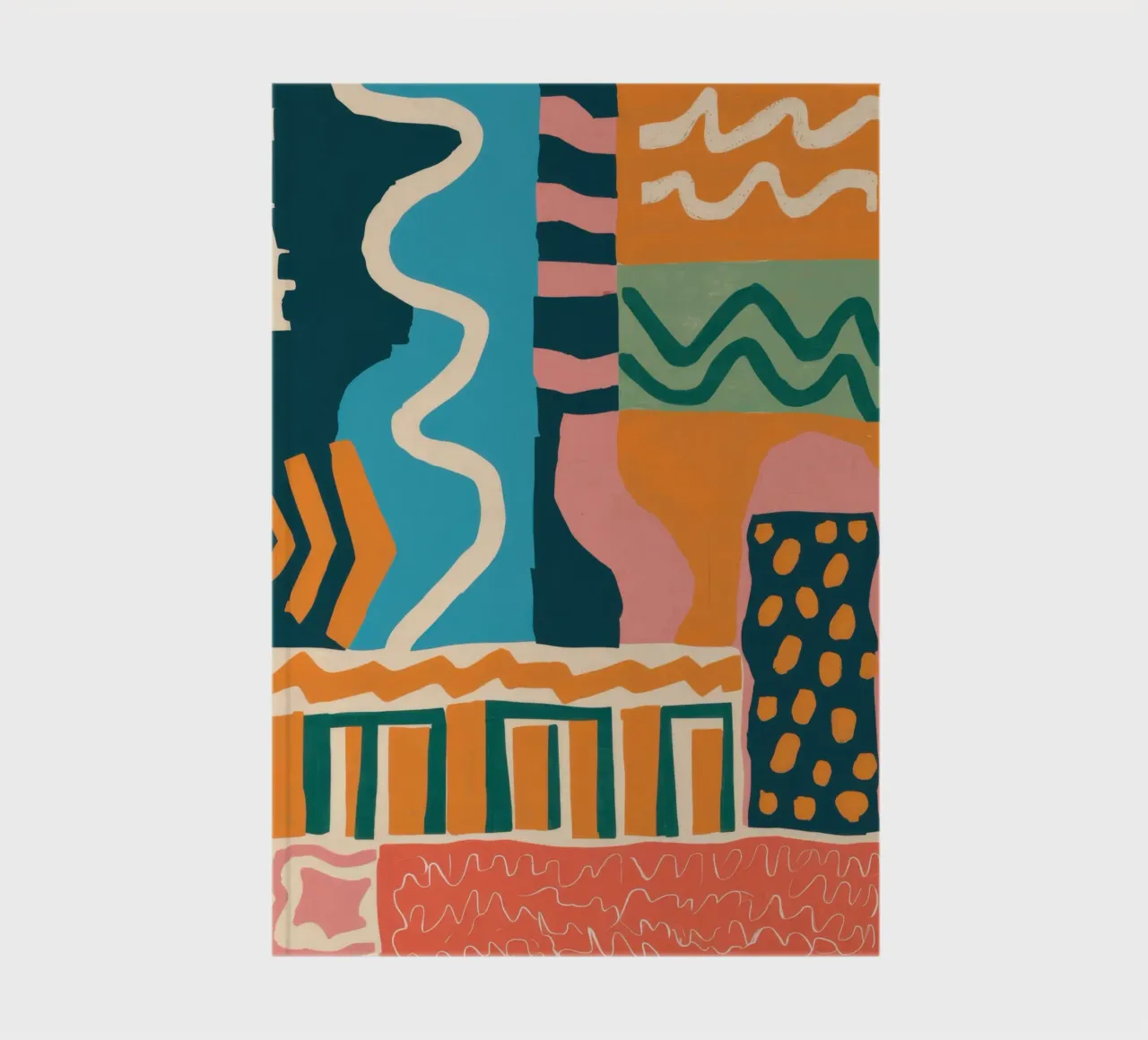 Rhythmic Shape Cascade notebook by Monuments Fire