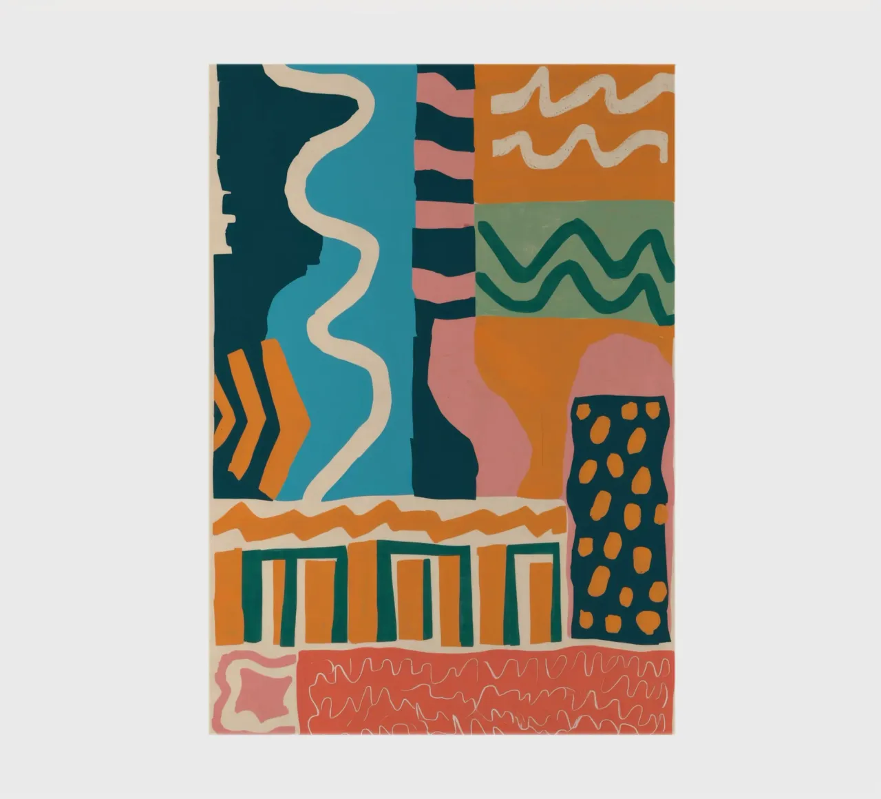 Rhythmic Shape Cascade notebook by Monuments Fire