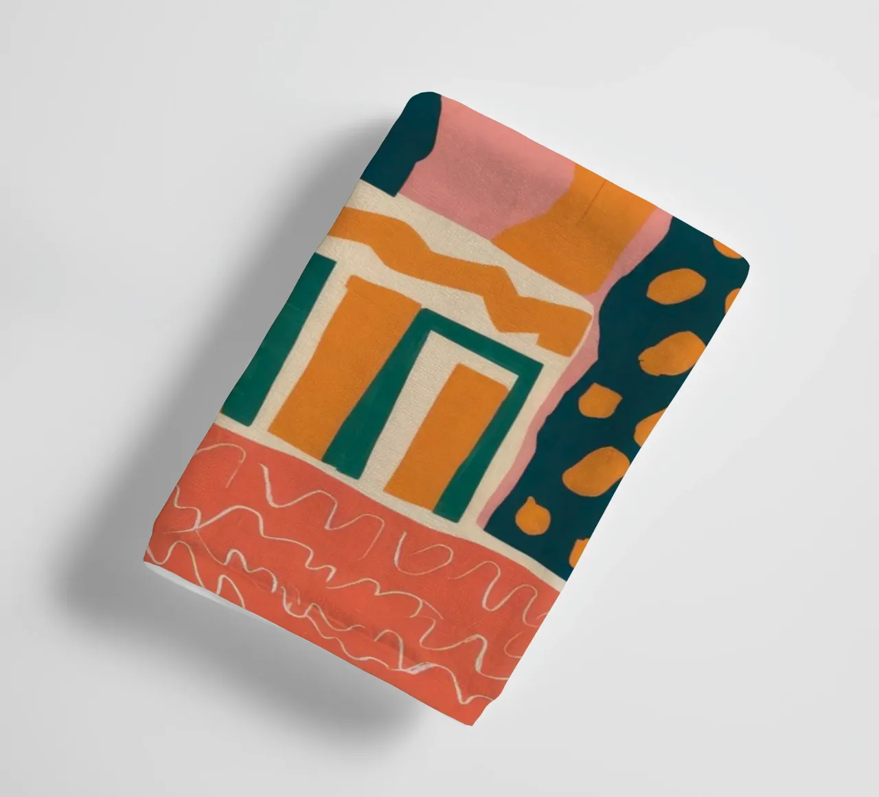 Cascata di forme ritmiche asciugamano da bagno da Monuments Fire