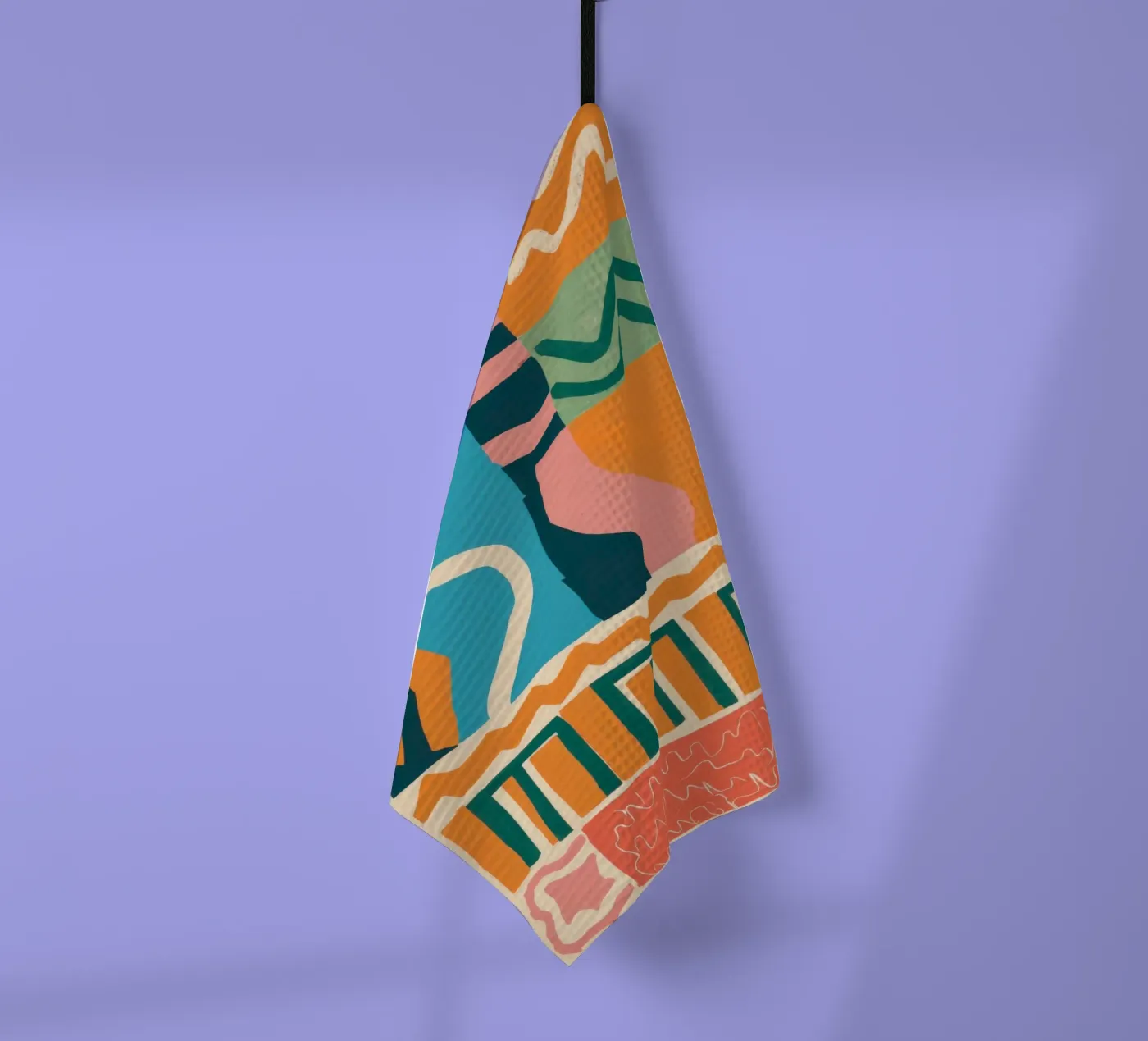 Rhythmic Shape Cascade torchon de Monuments Fire