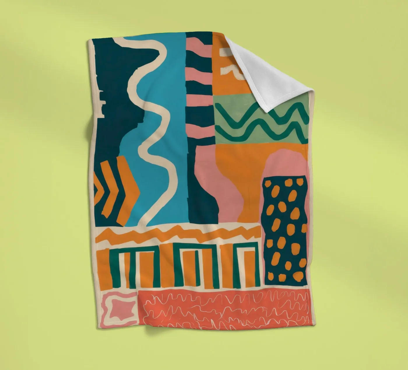 Rhythmic Shape Cascade coperta in pile da Monuments Fire