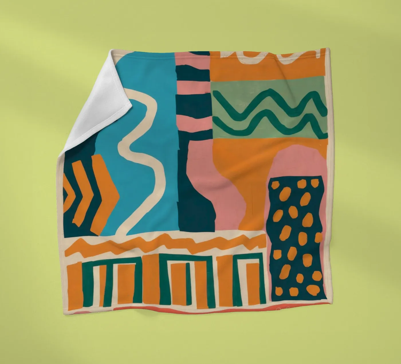 Rhythmic Shape Cascade coperta in pile da Monuments Fire