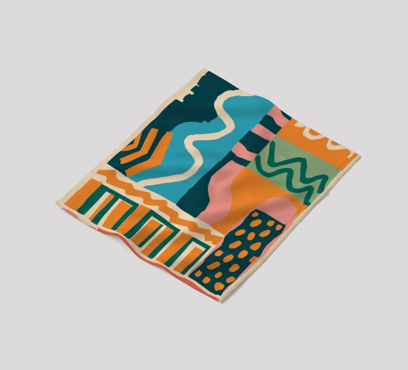 Rhythmic Shape Cascade coperta in pile da Monuments Fire