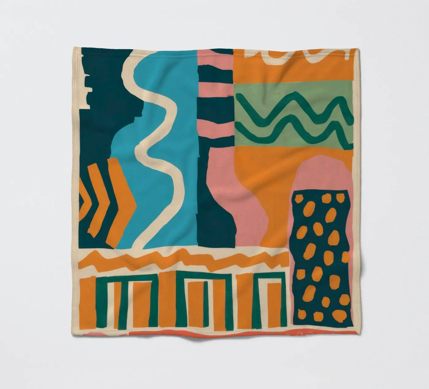 Rhythmic Shape Cascade coperta in pile da Monuments Fire