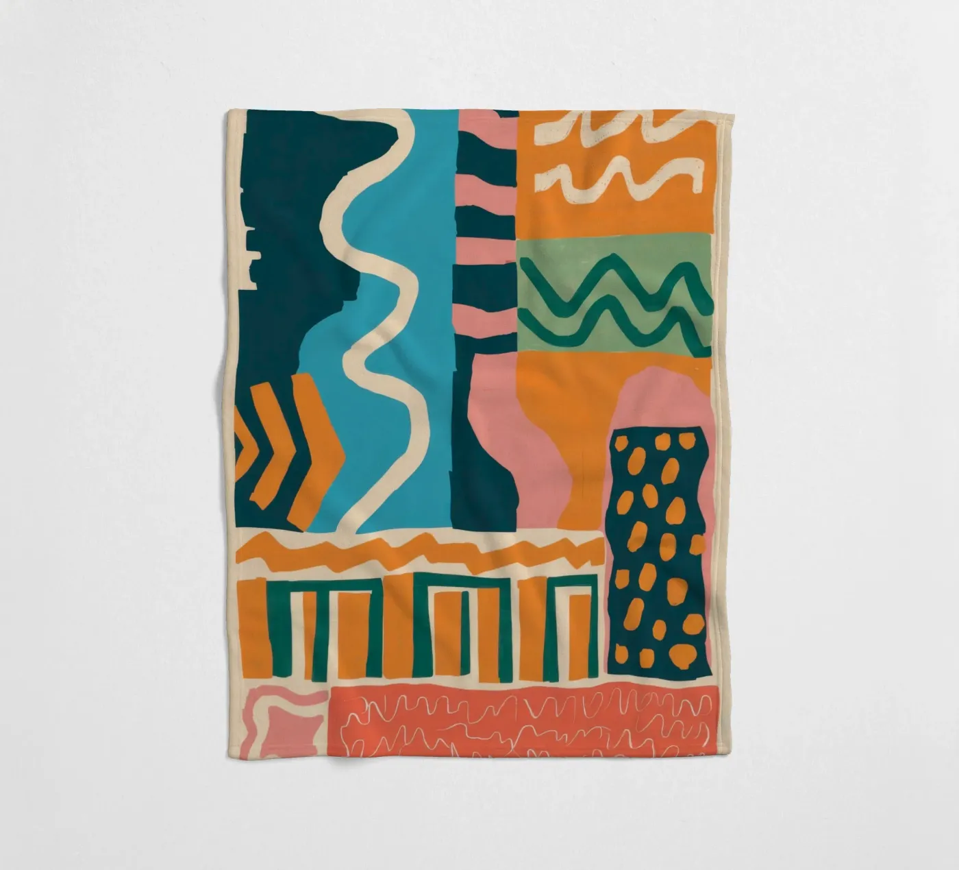 Rhythmic Shape Cascade coperta in pile da Monuments Fire