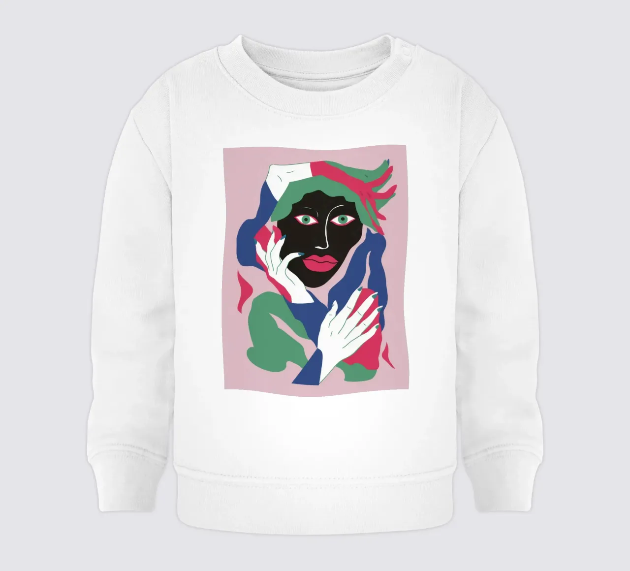 Onde Verdant Visage felpa neonato da Reds Jays