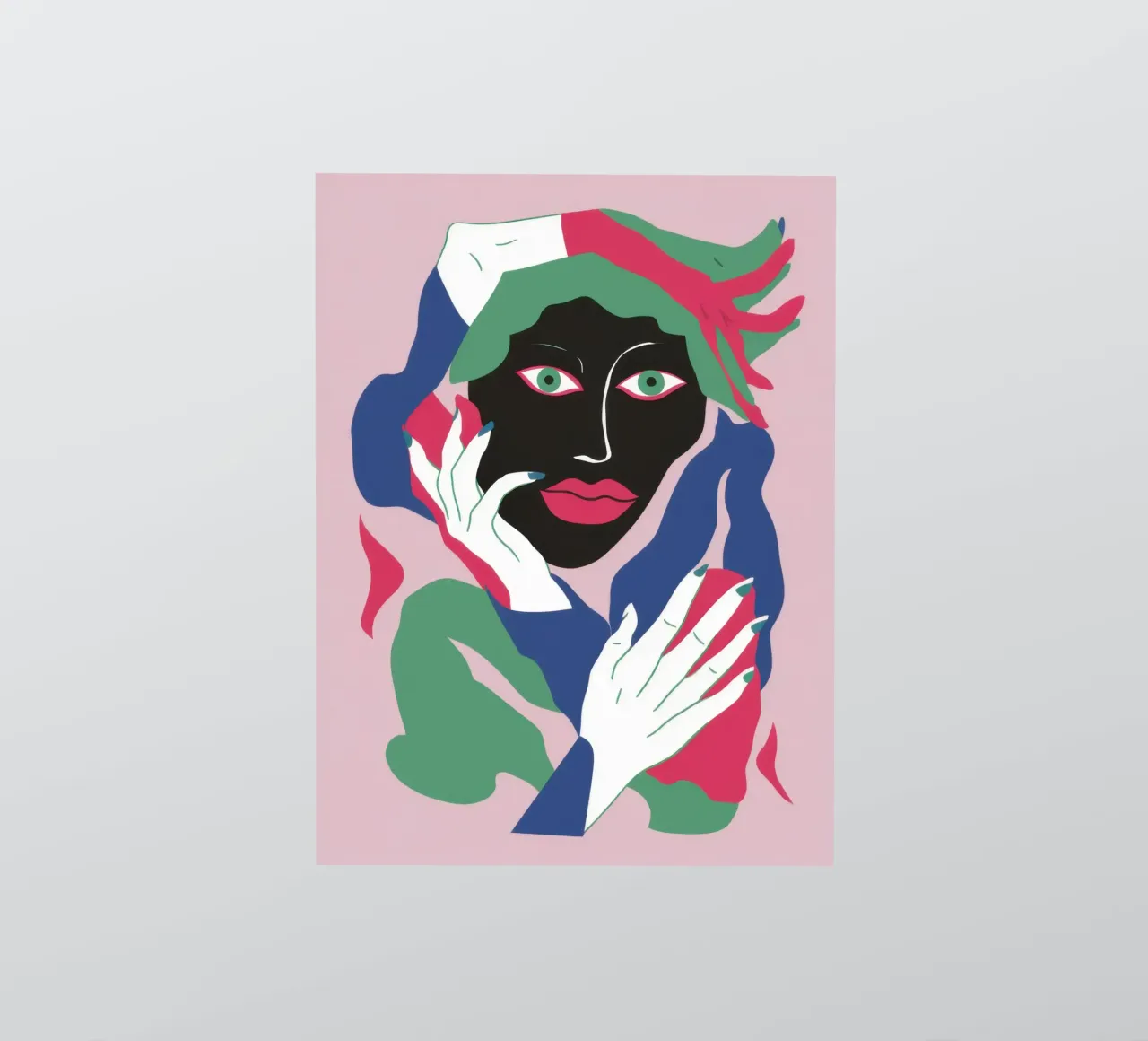 Onde Verdant Visage adesivo da Reds Jays