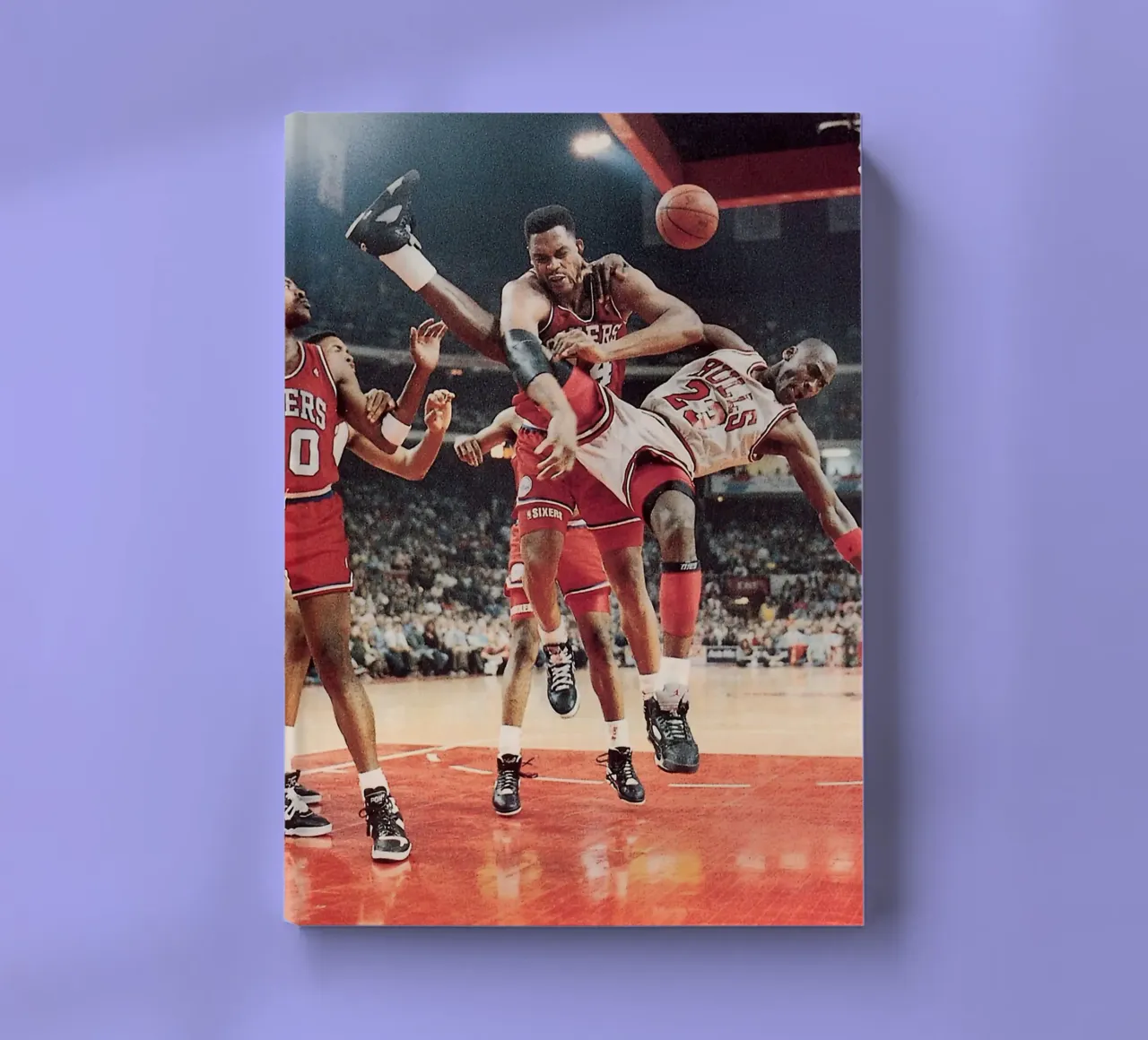 Jordan In Action notebook by FAKE ARTWORK STORE