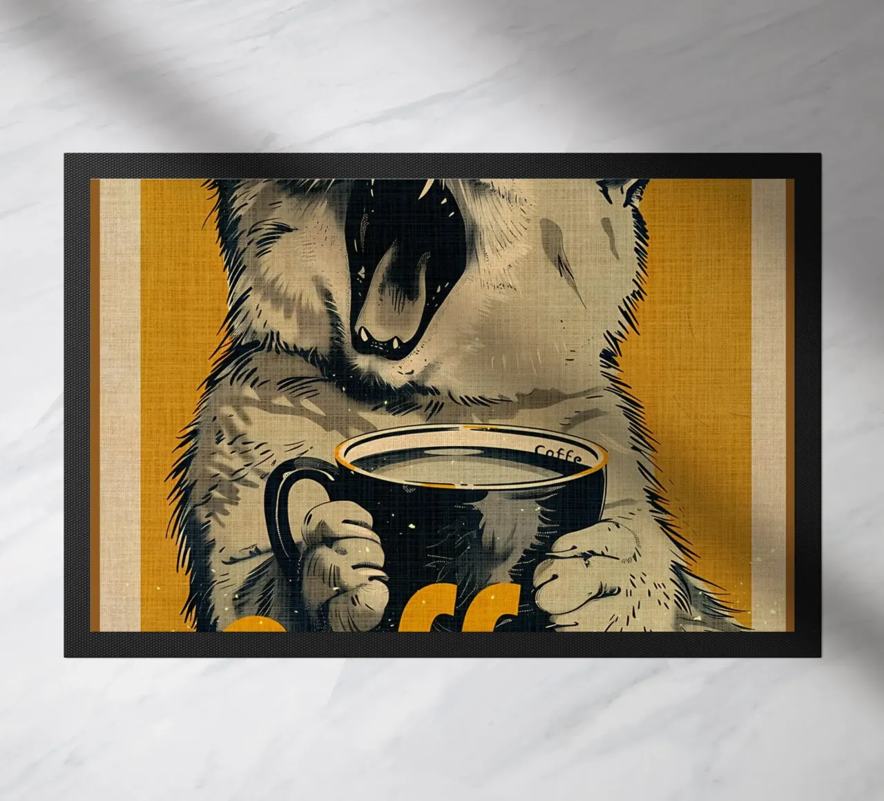 Tazza di caffè zerbino da AnimalFunny