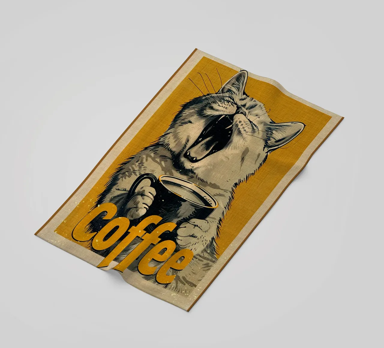 Tazza di caffè telo mare da AnimalFunny
