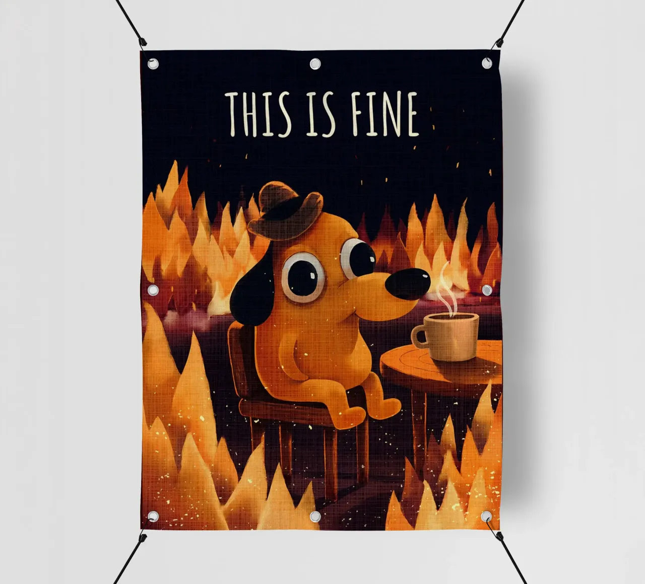 Questo è un bel meme telo in pvc da AnimalFunny