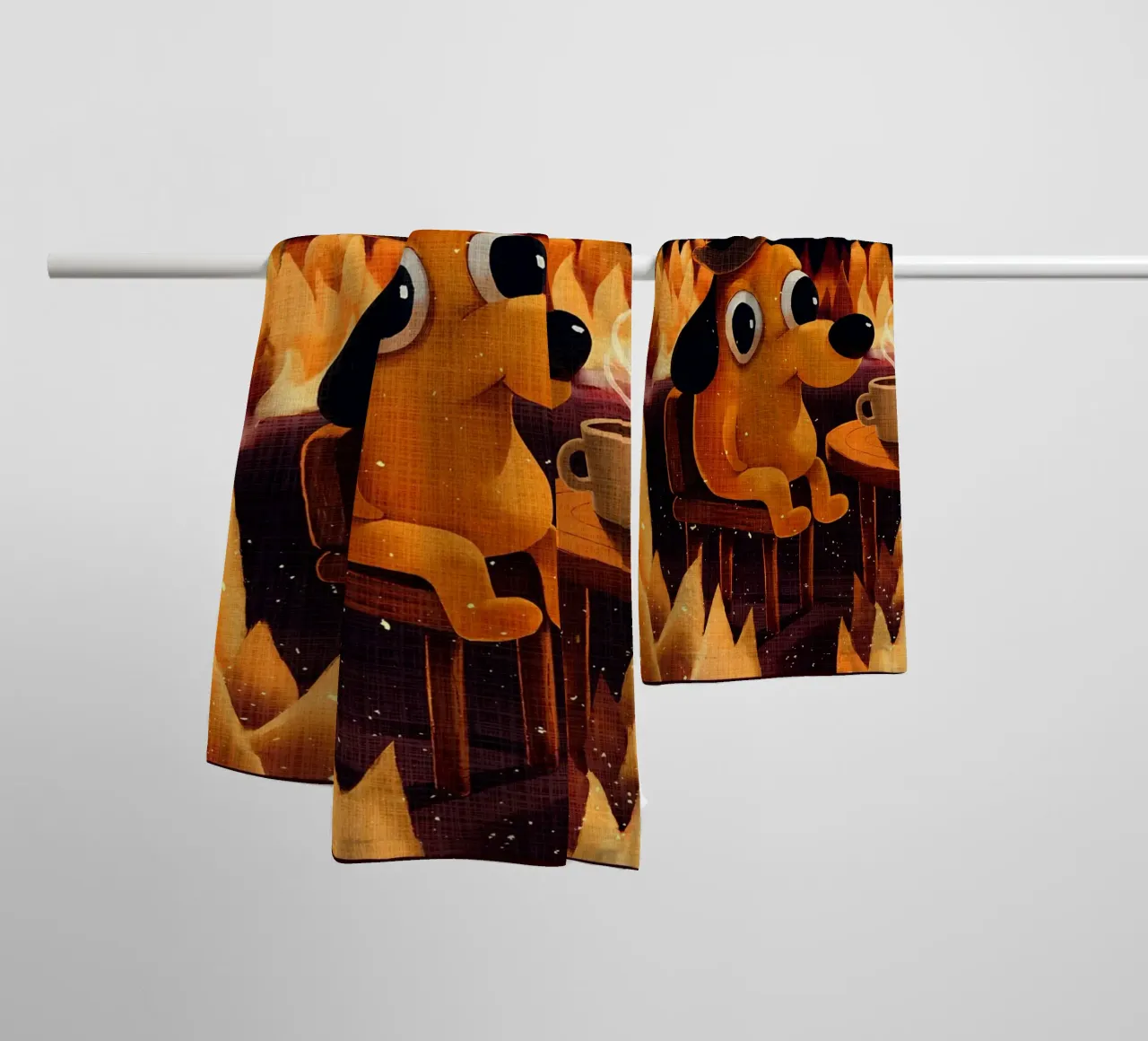 Questo è un bel meme asciugamano da bagno da AnimalFunny