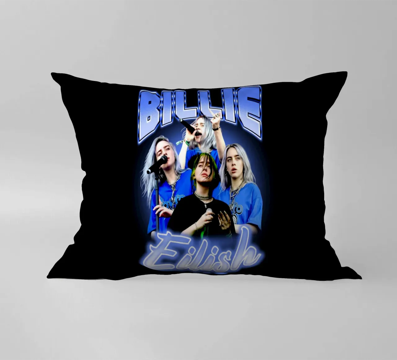 Bootleg vintage di Billie Eilish cuscino da https://www.juniqe.com/uk/shop/Henndraws