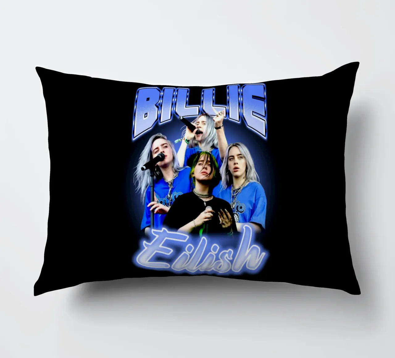 Bootleg vintage di Billie Eilish cuscino da https://www.juniqe.com/uk/shop/Henndraws
