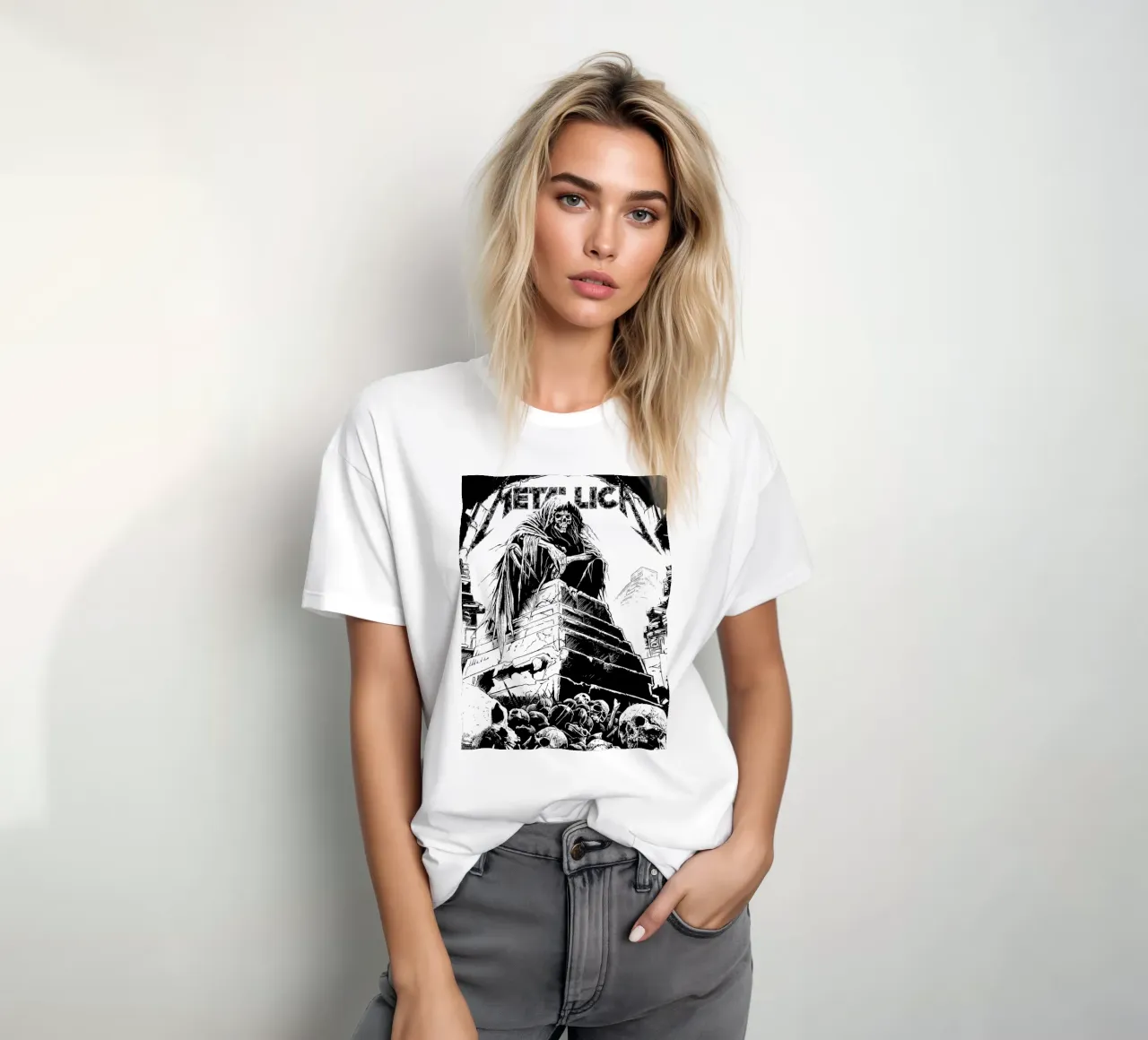 Metallichead 1 t-shirt da music soul