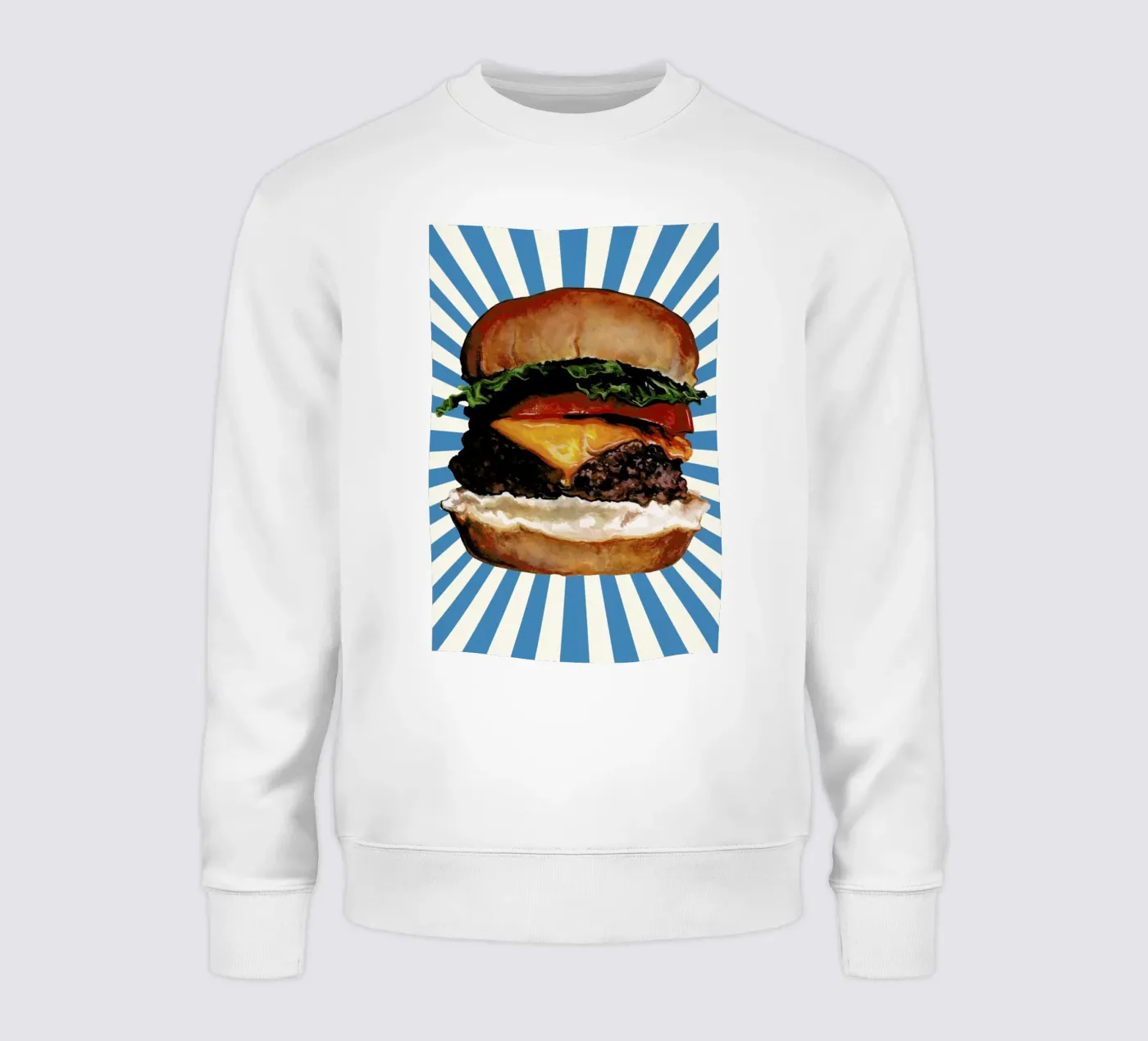 Cheeseburger felpa da Kelly Gilleran