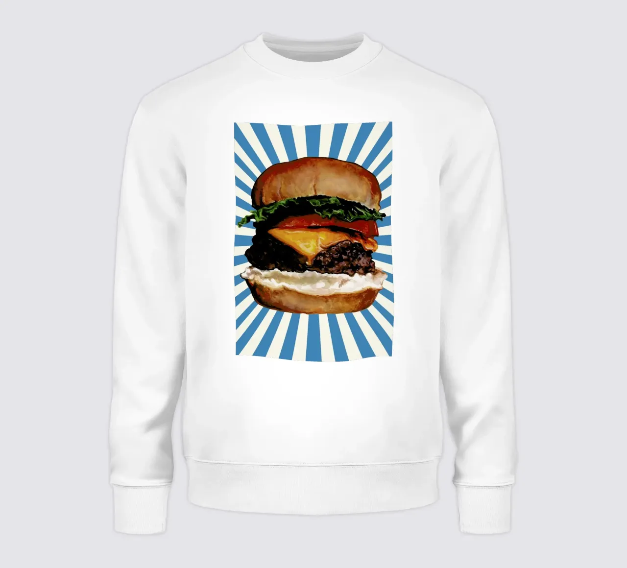 Cheeseburger felpa da Kelly Gilleran