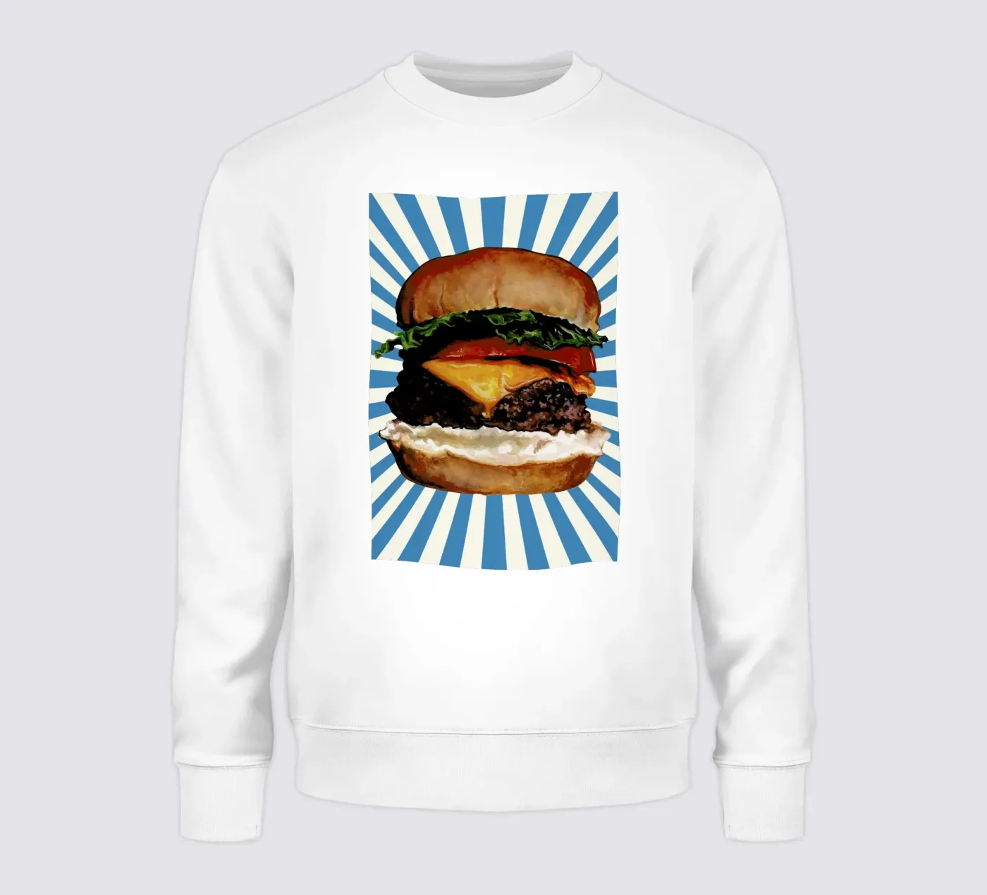 Cheeseburger felpa da Kelly Gilleran