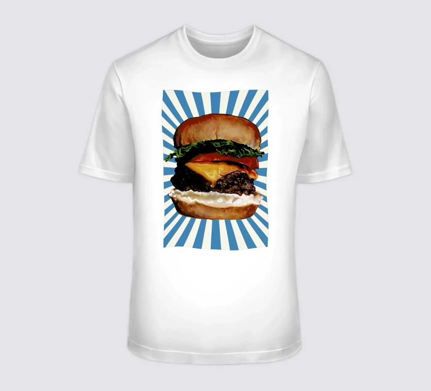 Cheeseburger t-shirt da Kelly Gilleran