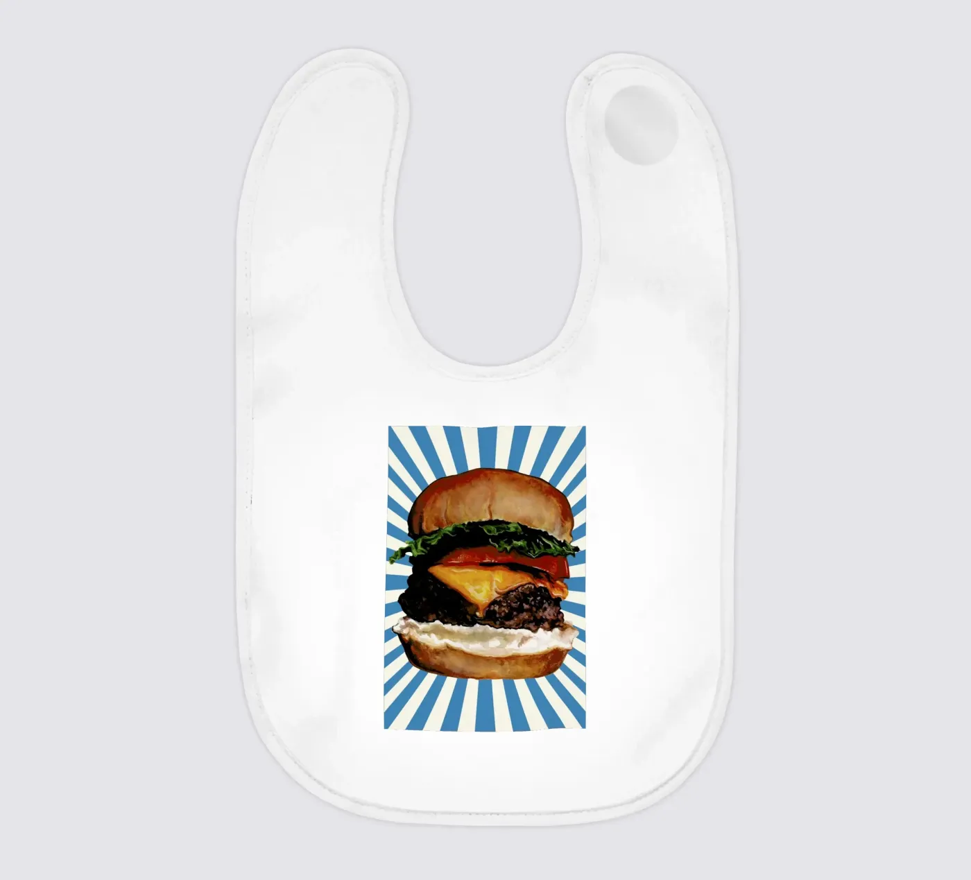 Cheeseburger bavaglino da Kelly Gilleran
