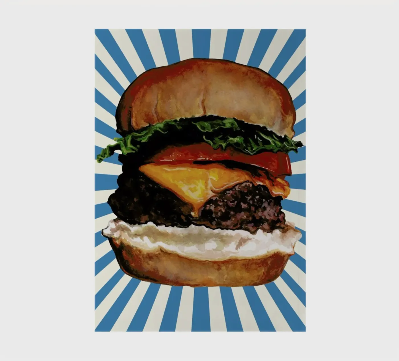 Cheeseburger notebook by Kelly Gilleran