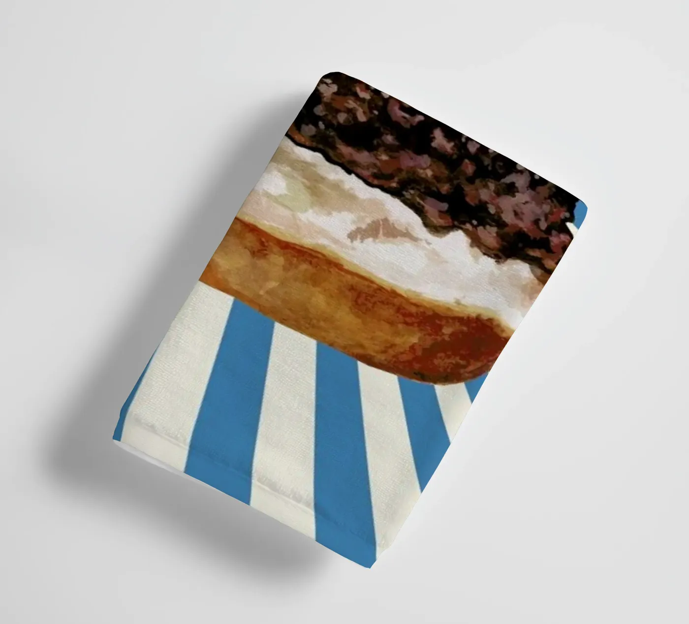 Cheeseburger badhanddoek van Kelly Gilleran