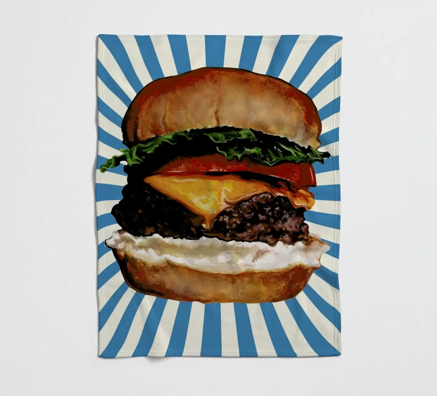 Cheeseburger coperta in pile da Kelly Gilleran