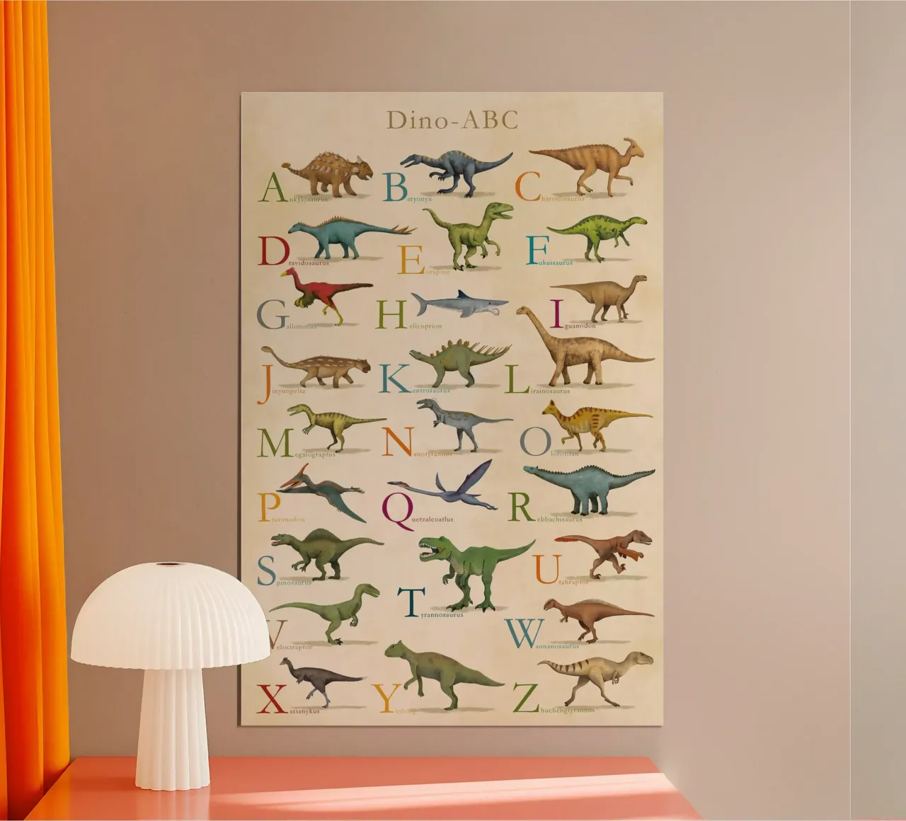 ABC dei dinosauri carta hahnemühle da muench benjamin