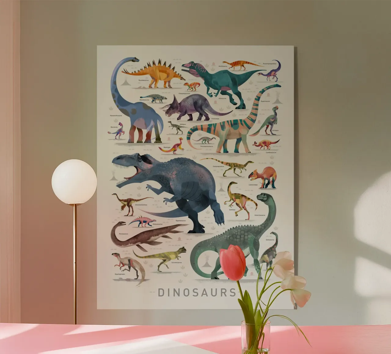 Dinosauri II plexiglass da muench benjamin
