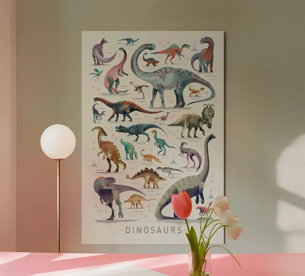 Dinosauri I alluminio dibond da muench benjamin