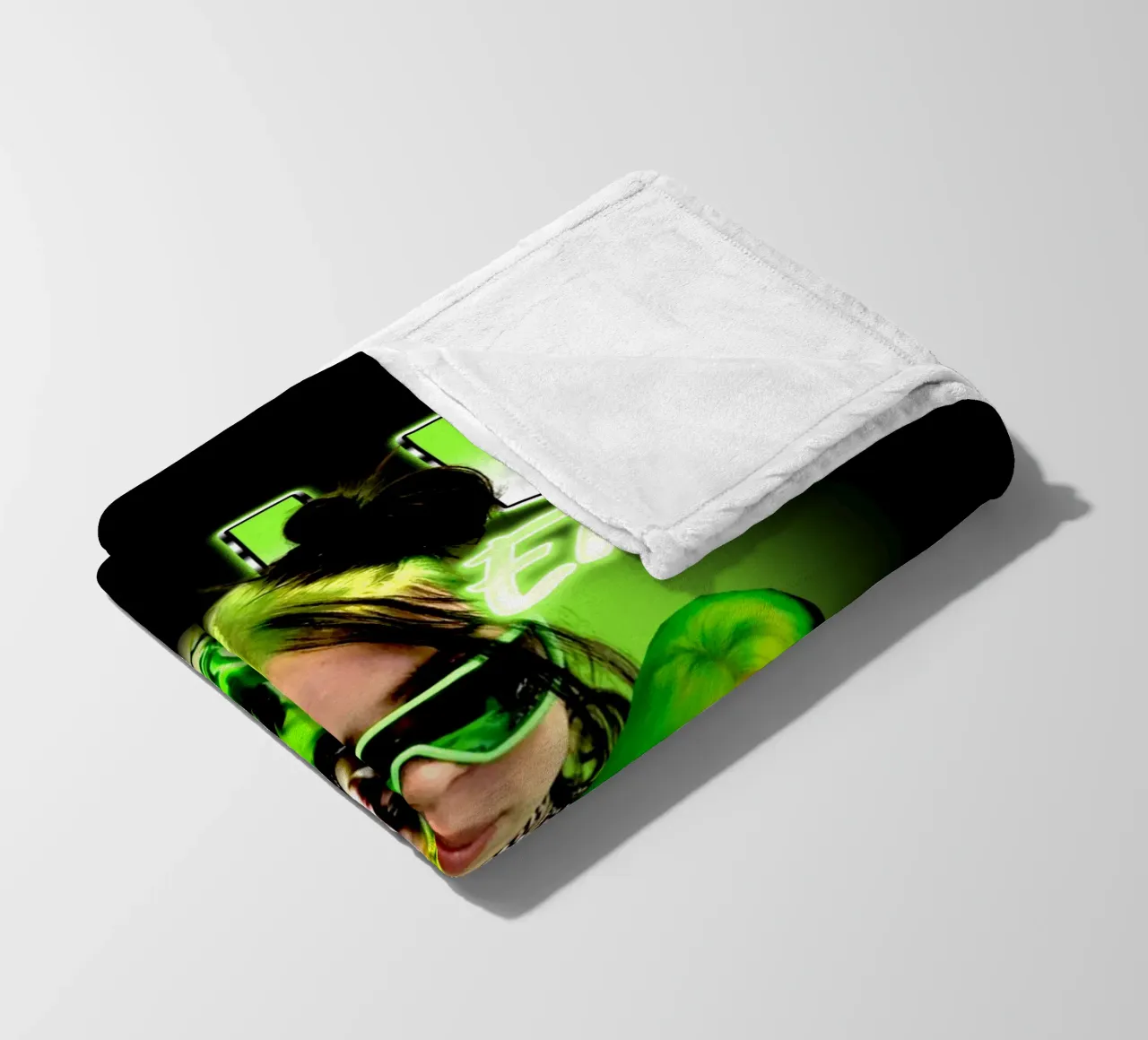 Vintage Bootleg V2 Billie Eilish coperta in pile da https://www.juniqe.com/uk/shop/Henndraws