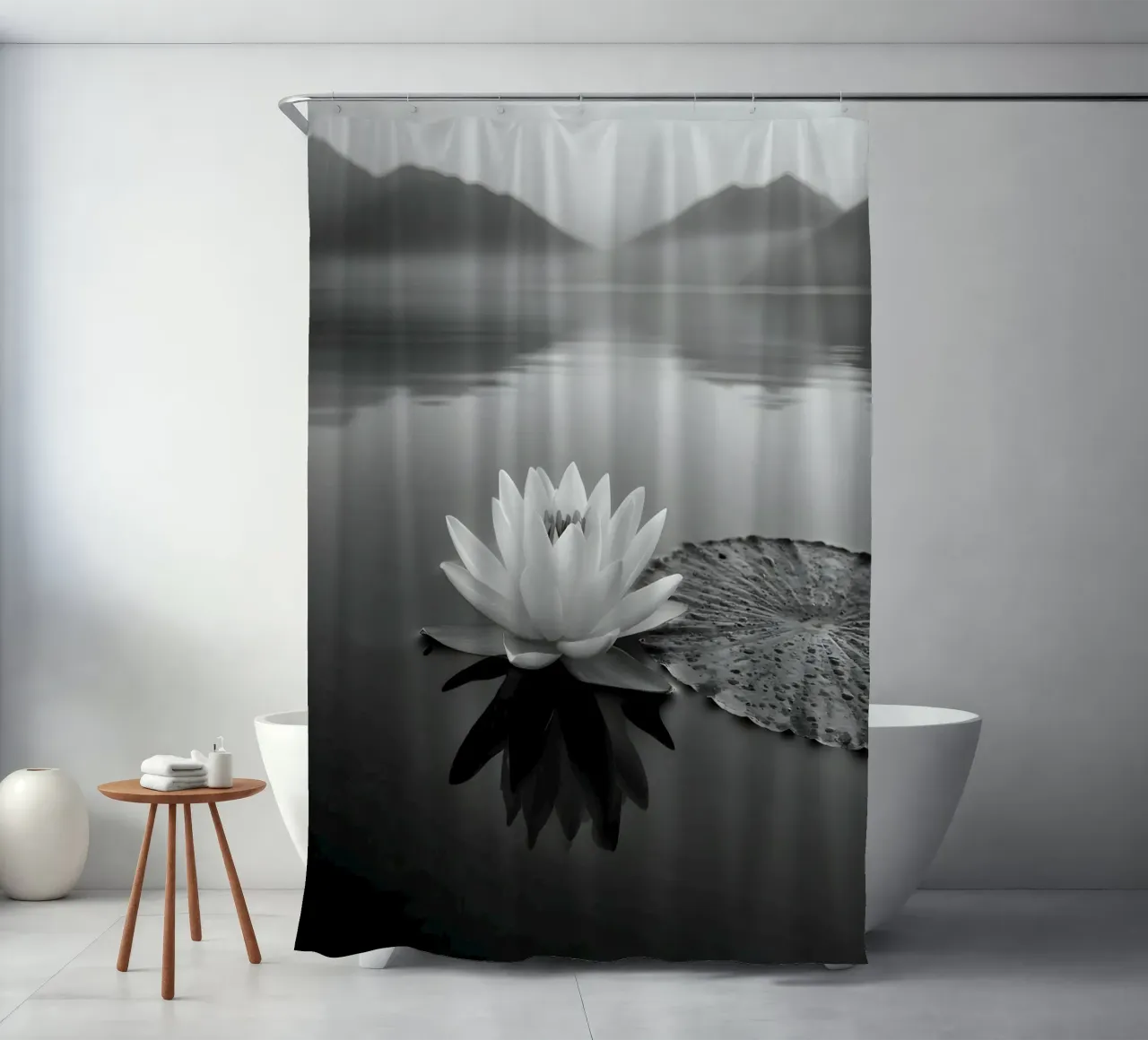 The Lilly tenda da doccia da Mononoir