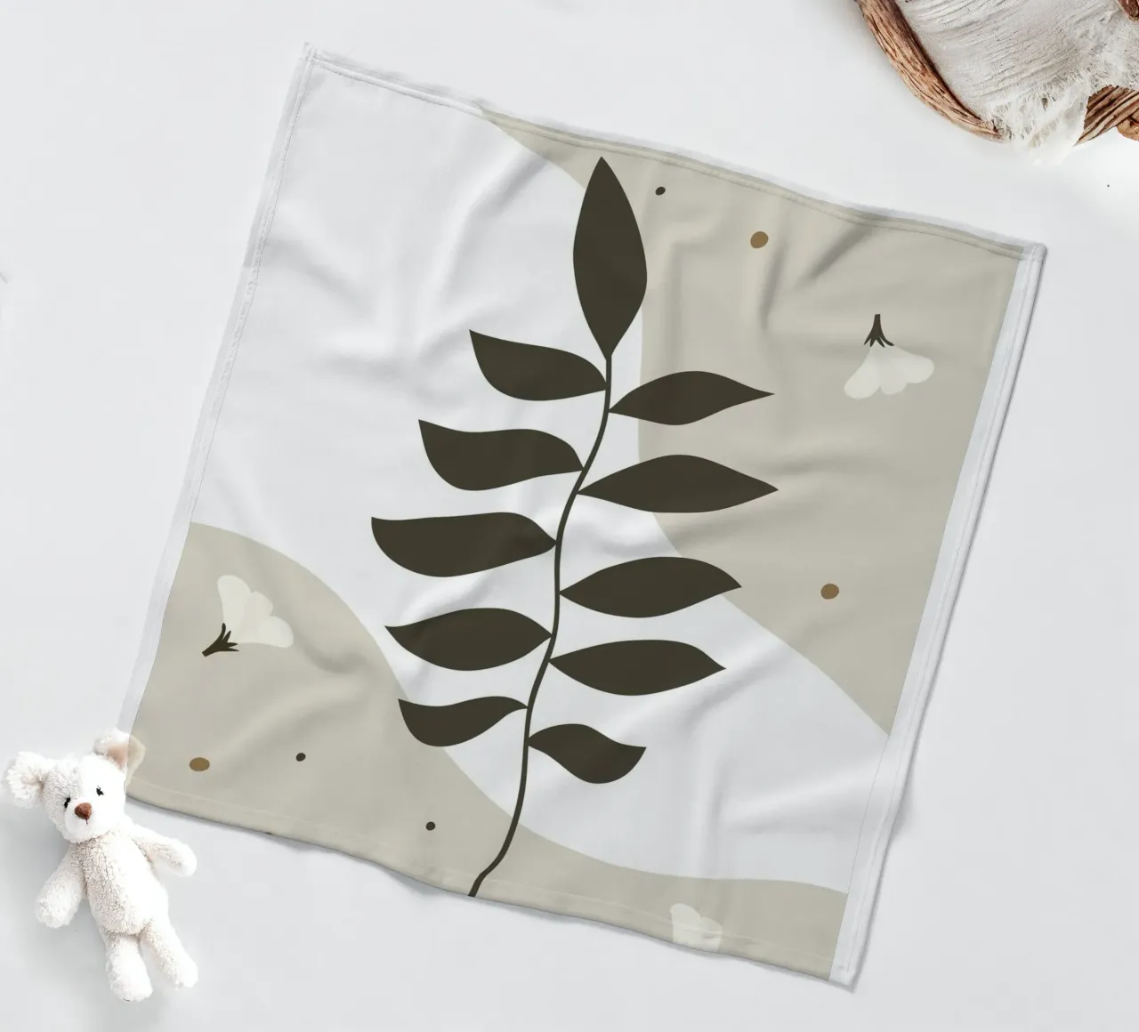 Brezza botanica coperta in pile da Graceful Desine